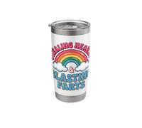 Stealing Hearts & Blasting Farts Funny Embarrassing Rainbow Stainless Steel Insulated Tumbler