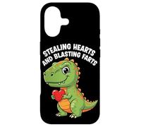 Stealing Hearts Blasting Farts Funny Toddler Dinosaur T-Rex Case for iPhone 17