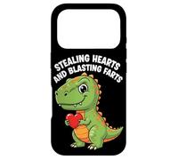 Stealing Hearts Blasting Farts Funny Toddler Dinosaur T-Rex Case for iPhone 17 Pro