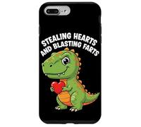 Stealing Hearts Blasting Farts Funny Toddler Dinosaur T-Rex Case for iPhone 7 Plus/8 Plus