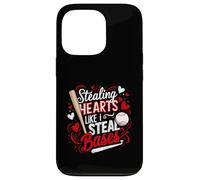 Stealing Hearts Like I Steal Bases Softball Baseball Batter Case for iPhone 13 Pro
