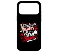 Stealing Hearts Like I Steal Bases Softball Baseball Batter Case for iPhone 17 Pro Max