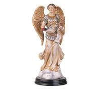 StealStreet George S. Chen Imports Archangel Gabriel Holy Figurine Religious Decoration Statue, 5", Resin, Multicolor, 5 Inches