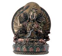 StealStreet Manjushri Sitting On Lotus Buddhism Display Statue