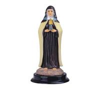 StealStreet Saint Clare Holy Figurine Religious Statue Decor, 5"