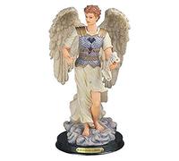 StealStreet SS-G-312.54 Archangel Gabriel Holy Figurine Religious Decor, 12"