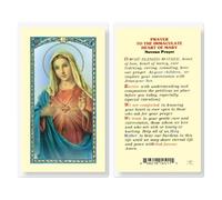 StealStreet SS-WJH-E24-201 Prayer to The Immaculate Heart of Mary Holy Cards