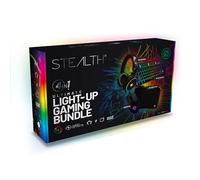 Stealth Light Up Gaming Bundle - Keyboard, Mouse, Mouse Pad, Gaming Headset, none