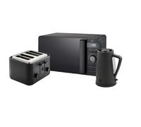 Stealth 4 Slice Toaster, Kettle and Digital Microwave Bundle