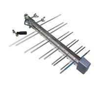 Unispectra “Stealth” - 4G/LTE ready Mini Log Periodic Digital HD TV Aerial for Home, Caravan, Motorhome, Boat & Etc. ONLY 40cm LENGTH