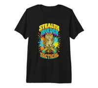 Stealth Birder Tactical Owl Premium T-Shirt