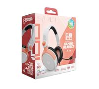STEALTH C6-100 Gaming Headset BURST - Peach & White, Multiplatform Compatible with Xbox, PS, Switch, PC, Mobile and Tablet