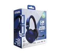 STEALTH C6-100 Gaming Headset for PC - Blue, Compatible with Current Gen Consoles, with Flexible Mic, 3.5mm Jack, 1.5m Cable, Lightweight, Comfortable and Durable