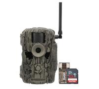 Stealth Cam 36MP Fusion Max Cellular Trail Camera with 80 Feet Detection Range with 32GB Memory Cards and Card Reader (3 Items)