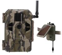 Stealth Cam Connect Max Trail Camera and Solar Panel Combo