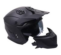 Stealth Fighter Streetfighter Modular Helmet Motorcycle Adventure Plain Bike Lid