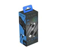 STEALTH SP-C10 Twin Play & Charge Cables (2x3m) - Black for PS4