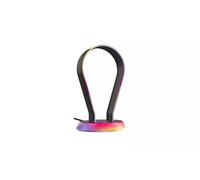 STEALTH Gaming Light Up Charging Headset Stand - Glow Black, USB Powered, Compatible with Most Headsets.