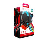 Stealth Hard Shell Travel Accessory Kit Compatible with Nintendo Switch, Lite & OLED Including Headset and Premium Quality Braided USB-C Charging Cable