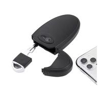 Stealth Keeper, Car Key Shape Secret Safe Portable Jewelry Container Box, Hidden Storage Security Case System, Compact Travel Concealment Design for Minimal Safe Style Use