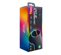 STEALTH LED Light-Up XL Gaming Mat Compatible with PC and Consoles - No-slip, Durable, Comfortable Gaming With up to 13 RGB Lighting Effects