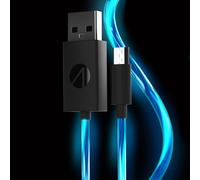 Stealth Light Up Charging Cables for PS4 - 2m Twin Pack