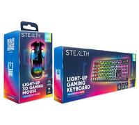 STEALTH Light Up Gaming Keyboard and Mouse Bundle
