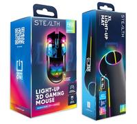STEALTH Light-Up Gaming Mouse and XL Mat Bundle