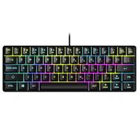 STEALTH Light-Up Mini Wired Keyboard - Black