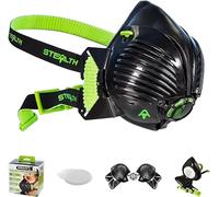 Stealth Mask P3 M/L Dust Mask Respirator with HEPAC Replaceable Filters for Ultimate Safety Respirator Mask with 99.99% Particle Filtration Construction & Dust Masks for Building Work, Welding Mask.