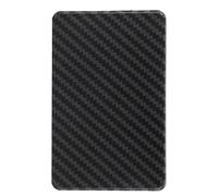Stealth Mode Carbon Fiber Wallet, Minimalist Portable Multifunctional Imitation Carbon Fiber Card Holder Man Wallet for Travel (2)