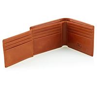 Stealth Mode Leather Bifold Wallet for Men - RFID Blocking, 11 Card Slots, Gift Box, Light Brown, One Size, Rfid Blocking Wallet for Men