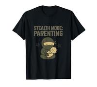 Stealth Mode Parenting Ninja Mom Dad novelty T-Shirt
