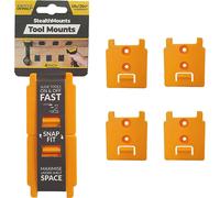 Stealth Mounts 4 Pack Tool Mounts for DeWalt 18-54V XR Tools