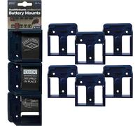 Stealth Mounts 6 Pack Battery Mounts for Bosch 18V PRO Batteries