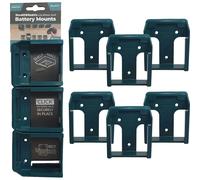 Stealth Mounts 6 Pack Battery Mounts for Makita 40V XGT Batteries