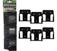 Stealth Mounts 6 Pack Battery Mounts for Metabo 18V Batteries