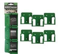 Stealth Mounts 6 Pack Battery Mounts for Metabo 18V Batteries