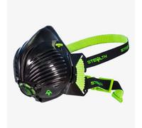 Stealth P3 S/m Reusable Respirator Dust Mask With Fitted P3 Hepac Filters - 99.99% Filtration Efficiency F01.1.001