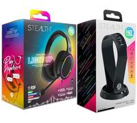 STEALTH Panther Light Up Headset and Stand Bundle