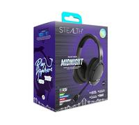 PANTHER Black - Over Ear Gaming Headset PS4/PS5, XBOX, Switch, PC with Flexible Mic, 3.5mm Jack, 1.5m Cable, Lightweight, Comfortable and Durable