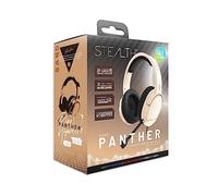 STEALTH PANTHER Sand - Over Ear Gaming Headset PS4/PS5, XBOX, Switch, PC with Flexible Mic, 3.5mm Jack, 1.5m Cable, Lightweight, Comfortable and Durable
