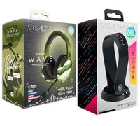 STEALTH Panther Wave Forest Headset and Stand Bundle