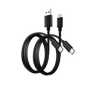 Stealth Premium Silicone Charge & Data Cables For Playstation One Colour