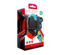 Stealth Hard Shell Travel Accessory Kit Compatible with Nintendo Switch, Lite & OLED Including Headset and Premium Quality Braided USB-C Charging Cable