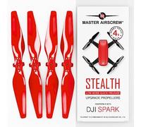 Stealth Propellers for DJI Spark - Red, 4 pcs