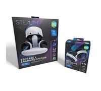 STEALTH PSVR2 Bundle - Charging Station & Sense Controller Anti-Slip Grip Kit