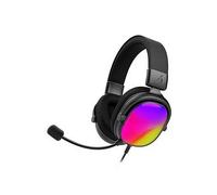 STEALTH RADAR Light Up Gaming Headset - Glow Black, Compatible with Gaming Consoles, Mobile and PC