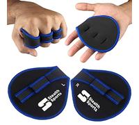 Stealth Sports Weight lifting Gym Grip Pads Non-Slip Neoprene Pull Up Bar Pads Substitute of Workout Gloves Prevents Callus Tears-Calisthenics Fitness Weightlifting Grip Gloves (3 Loop)