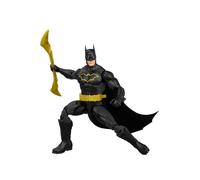 Mattel DC Premier Series 6.5in Stealth Suit Batman Action Figure | Series 2 Super Hero Toy in Black Suit, 22 Points of Articulation, Fabric Cape, Weapon Stand and Battle Accessories, JNF56